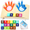 UUGEE Montessori Learning Math Toys for 2 3 4 Years Old Boys, Preschool Educational Manipulatives Number Counting Blocks for Kids, Birthday Gifts Toys for Toddlers 18 Months Girls