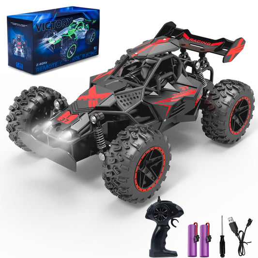 UUGEE RC Cars Toys for Boys,15MPH High Speed Remote Control Cars with Headlight,RC Truck Off Road for Kid 6-12 Gifts