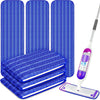 6 Pack Microfiber Mop Pad Refills Reusable Swiffer Power Mop Pads Refills for All Floor Surfaces