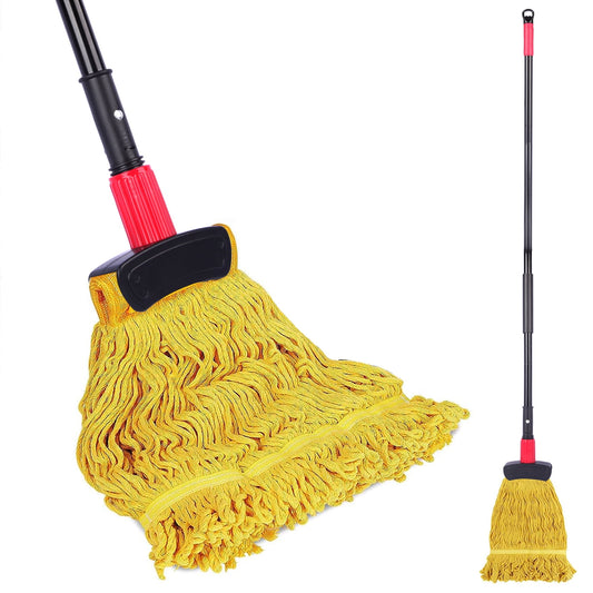 Commercial Mop for floors Looped-End String Wet Heavy Duty Industrial Wet Mop