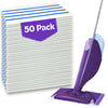 Microfiber Disposable Mop Pads for Swiffer WetJet for Floor Cleaning 50 Count