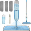 Microfiber Spray Mop Dust Mop for Floor Cleaning with Washable Pads Wet Dry Mop