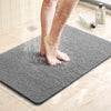 Shower Mat for Bathtub Showers Stall Anti Slip PVC Loofah Bath Mats for Tub 17"x30"